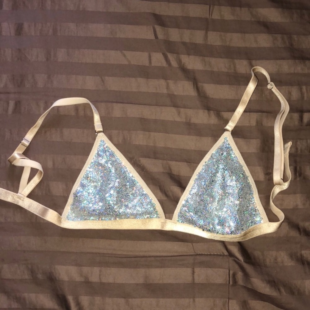 Sequin bralette (continued)